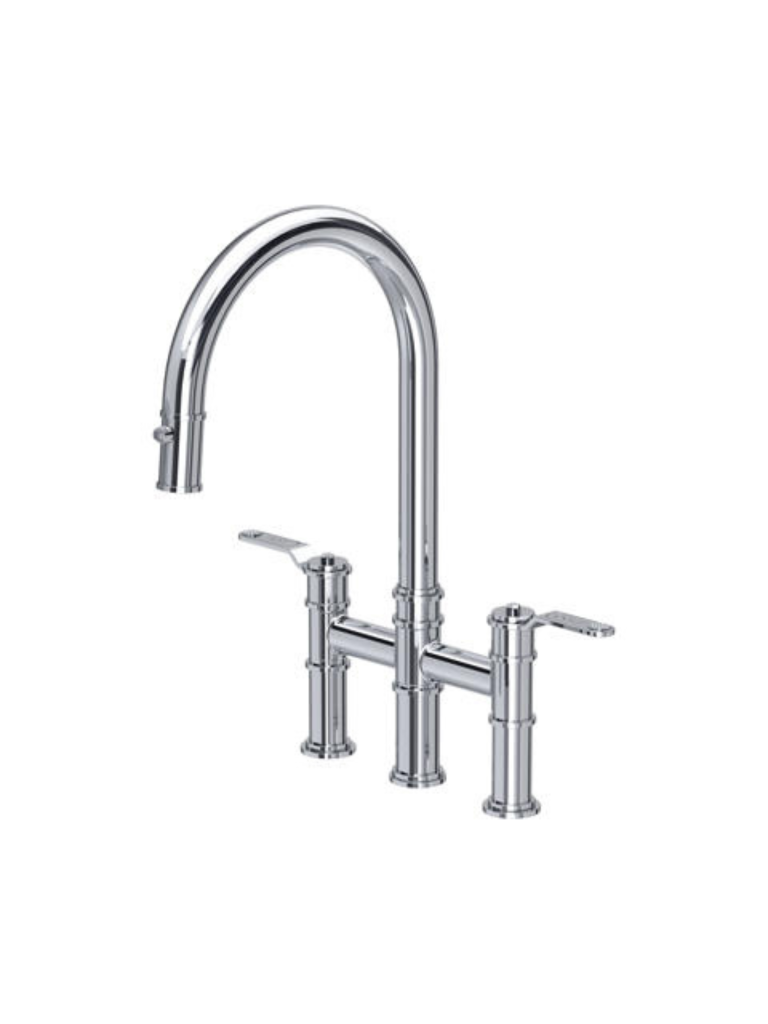 Armstrong Bridge Sink Mixer With Pull-Down Rinse